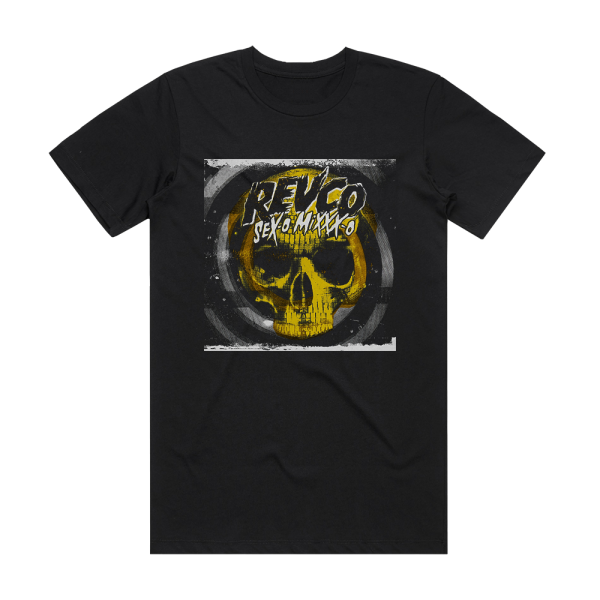 Revolting Cocks Sex O Mixxx O Album Cover T-Shirt Black