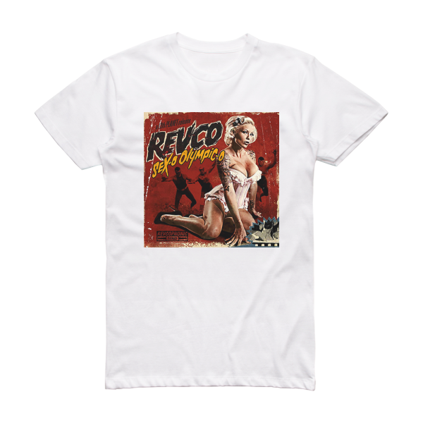 Revolting Cocks Sex O Olympic O Album Cover T-Shirt White