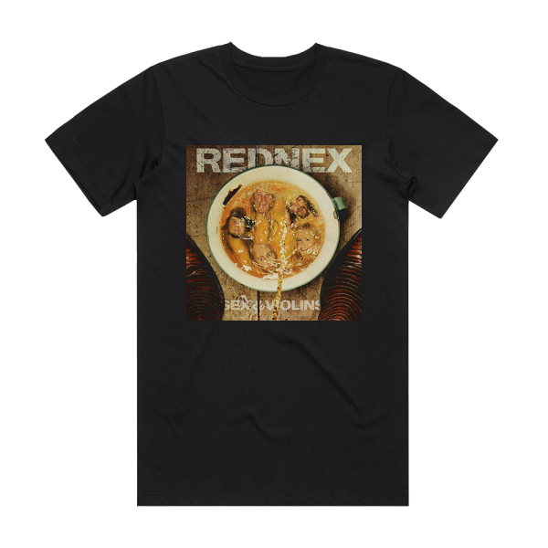 Rednex Sex Violins Album Cover T-Shirt Black