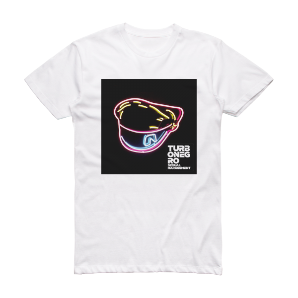 Turbonegro Sexual Harassment Album Cover T-Shirt White