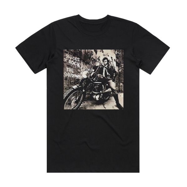 The Shadows Shades Of Rock Album Cover T-Shirt Black