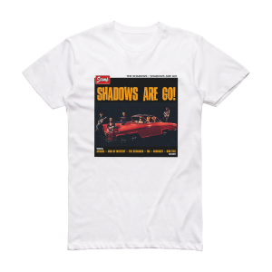 The Shadows Shadows Are Go Album Cover T-Shirt White