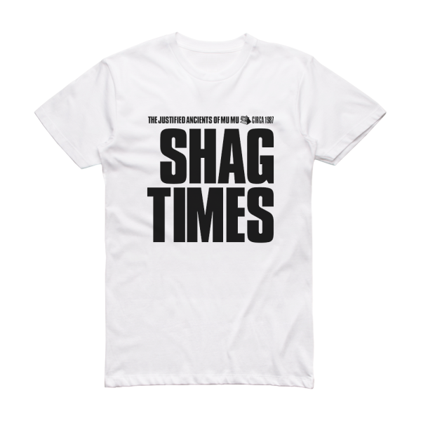The KLF Shag Times Album Cover T-Shirt White