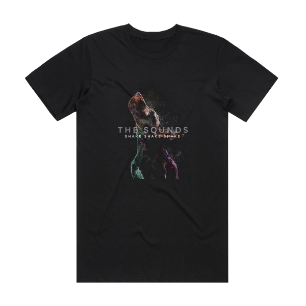 The Sounds Shake Shake Shake Album Cover T-Shirt Black