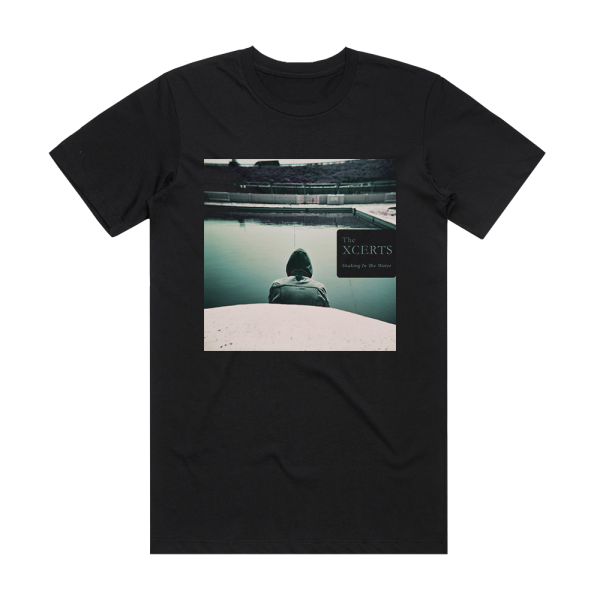 The Xcerts Shaking In The Water Album Cover T-Shirt Black