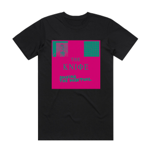 The Knife Shaking The Habitual 1 Album Cover T-Shirt Black
