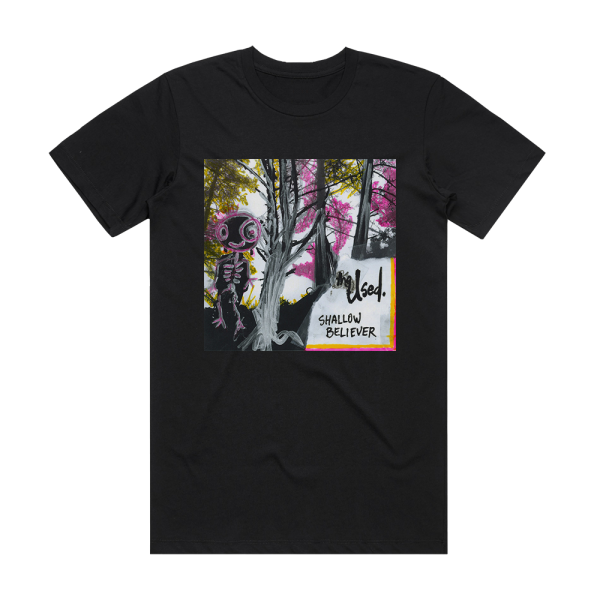 The Used Shallow Believer Album Cover T-Shirt Black