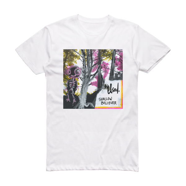 The Used Shallow Believer Album Cover T-Shirt White