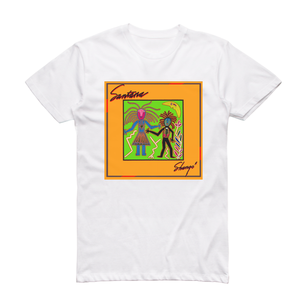 Santana Shang 2 Album Cover T-Shirt White