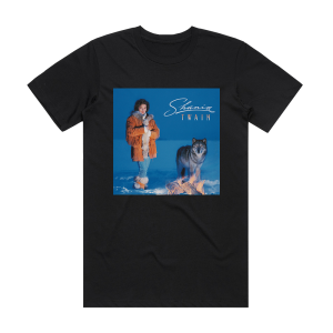 Shania Twain Shania Twain Album Cover T-Shirt Black