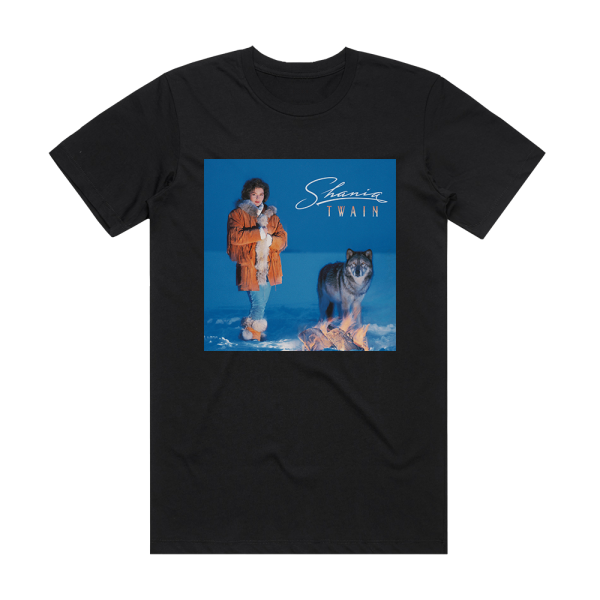 Shania Twain Shania Twain Album Cover T-Shirt Black