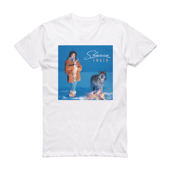 Shania Twain Shania Twain Album Cover T-Shirt White
