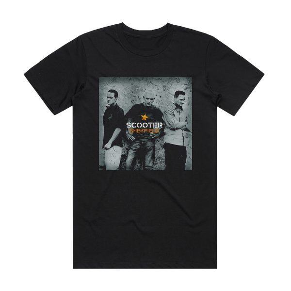 Scooter Sheffield Album Cover T-Shirt Black