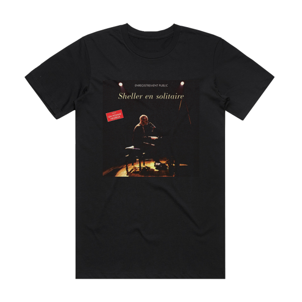 William Sheller Sheller En Solitaire 1 Album Cover T-Shirt Black