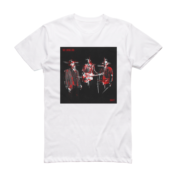 The Living End Shift Album Cover T-Shirt White