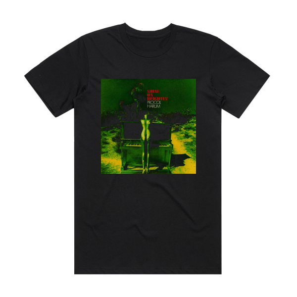 Procol Harum Shine On Brightly 2 Album Cover T-Shirt Black