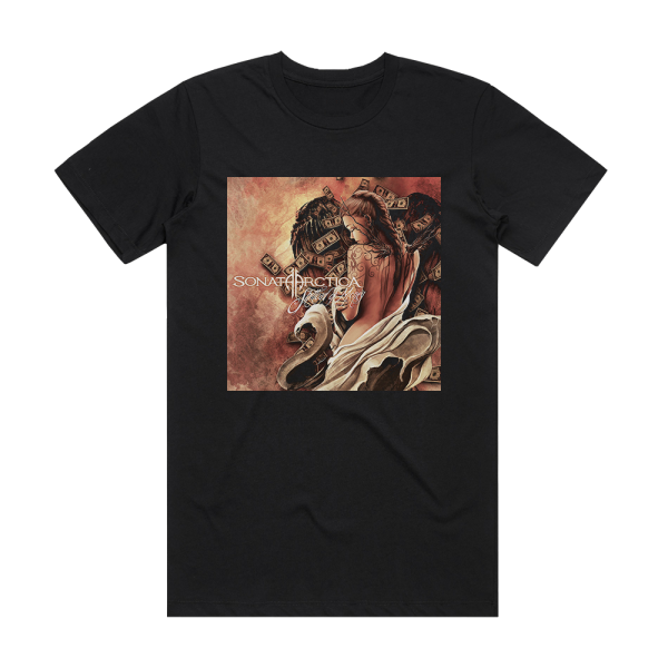 Sonata Arctica Shitload Of Money Album Cover T-Shirt Black