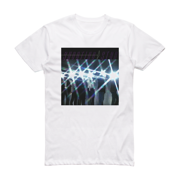 Shooting Star Shooting Star Album Cover T-Shirt White