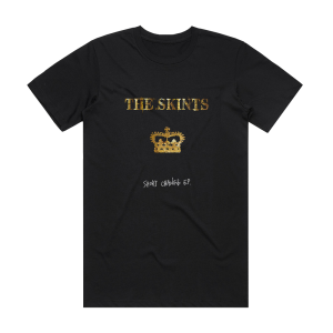 The Skints Short Change Ep Album Cover T-Shirt Black