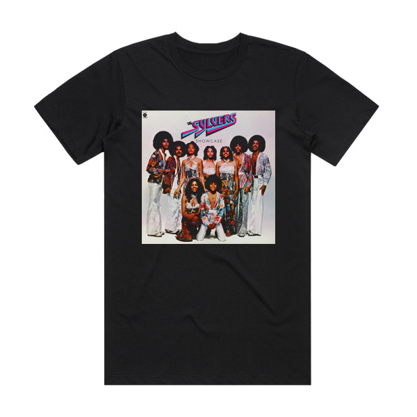 The Sylvers Showcase Album Cover T-Shirt Black