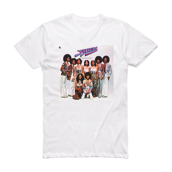 The Sylvers Showcase Album Cover T-Shirt White