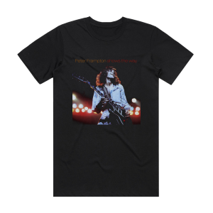 Peter Frampton Shows The Way Album Cover T-Shirt Black