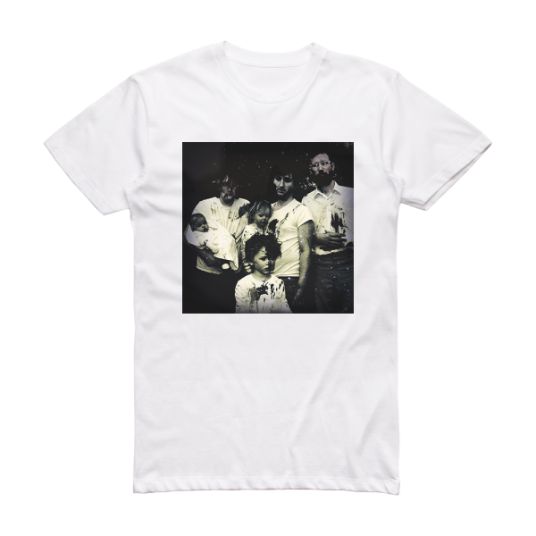 The Young Knives Sick Octave Album Cover T-Shirt White