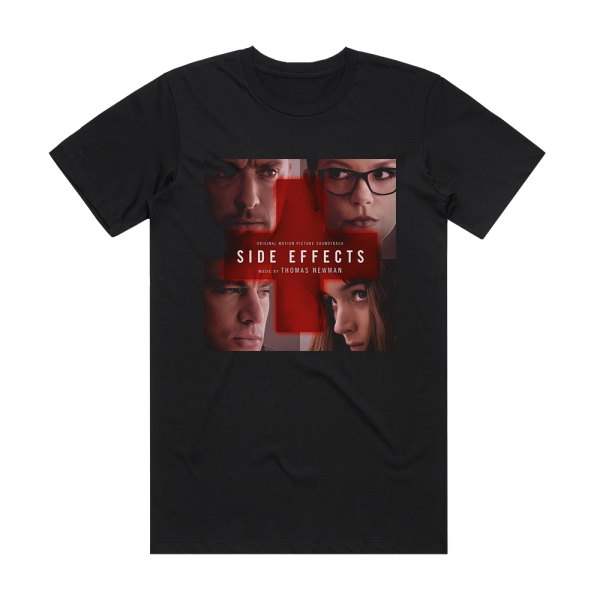 Thomas Newman Side Effects Album Cover T-Shirt Black