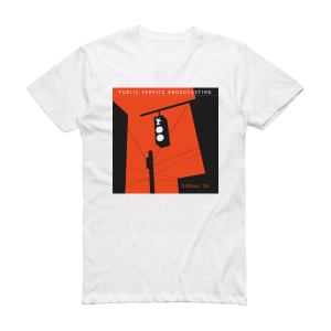 Public Service Broadcasting Signal 30 Album Cover T-Shirt White