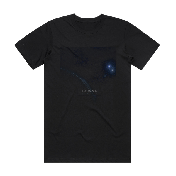 Sabled Sun Signals I Album Cover T-Shirt Black