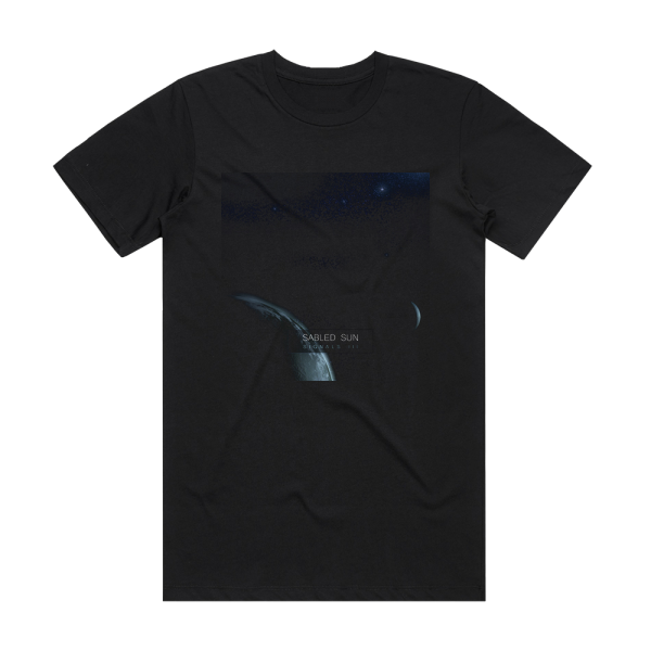 Sabled Sun Signals Iii Album Cover T-Shirt Black