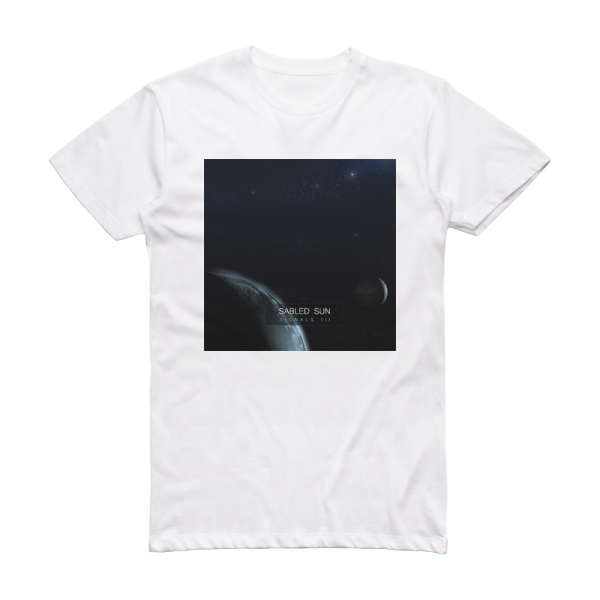 Sabled Sun Signals Iii Album Cover T-Shirt White