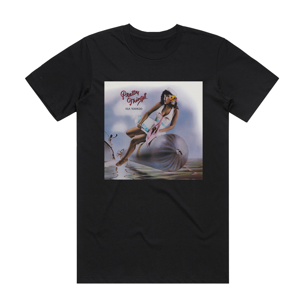 The Pretty Things Silk Torpedo Album Cover T-Shirt Black – ALBUM COVER ...