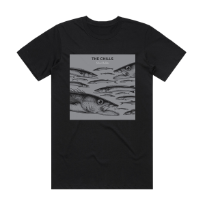 The Chills Silver Bullets Album Cover T-Shirt Black