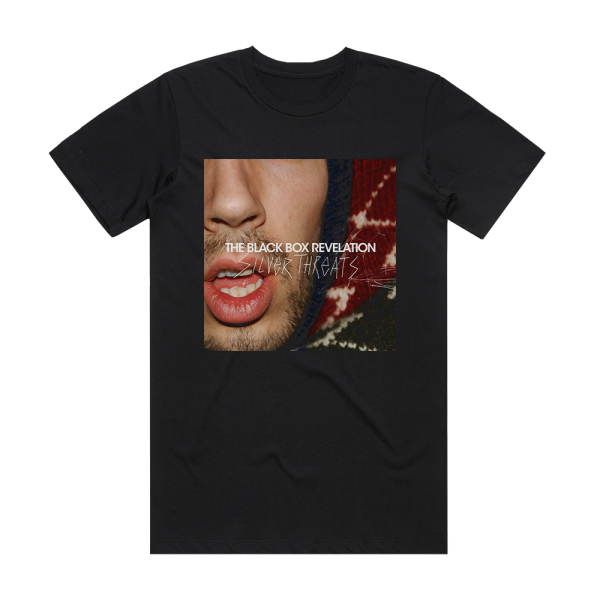 The Black Box Revelation Silver Threats Album Cover T-Shirt Black
