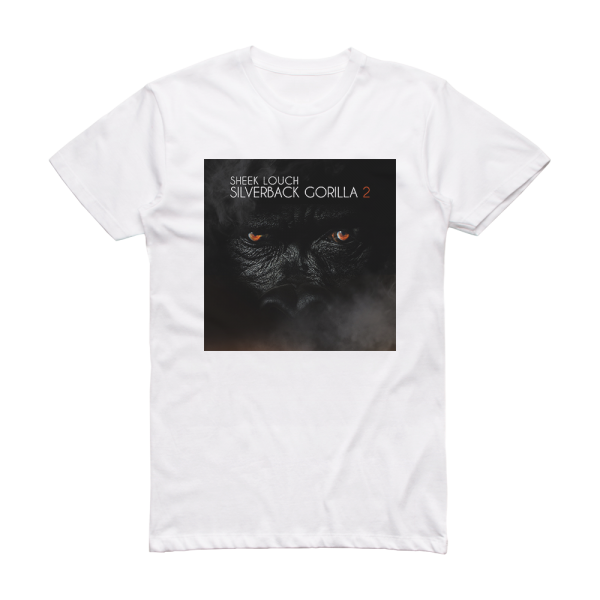 Sheek Louch Silverback Gorilla 2 Album Cover T-Shirt White