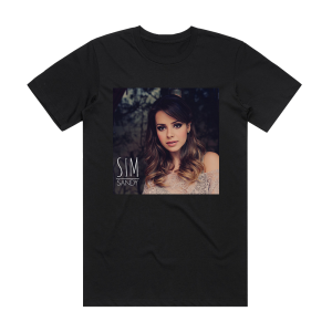 Sandy Sim Album Cover T-Shirt Black