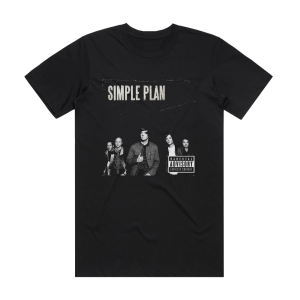 Simple Plan Simple Plan 2 Album Cover T-Shirt Black