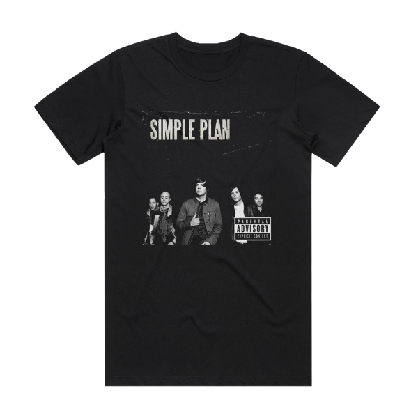 Simple Plan Simple Plan 2 Album Cover T-Shirt Black
