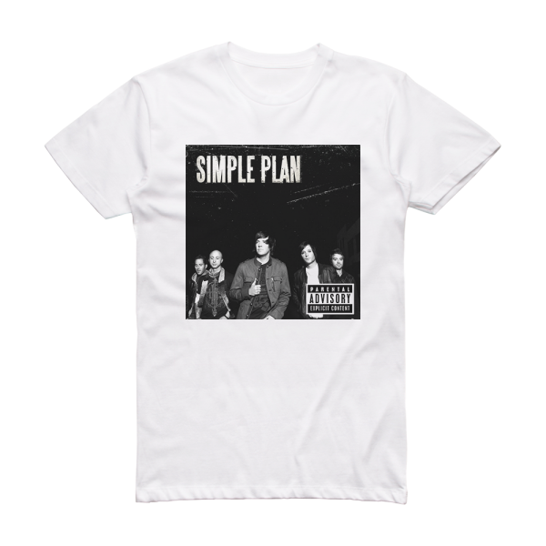 Simple Plan Simple Plan 2 Album Cover T-Shirt White