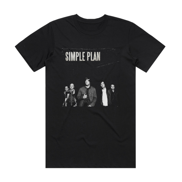 Simple Plan Simple Plan 3 Album Cover T-Shirt Black