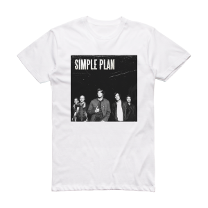 Simple Plan Simple Plan 3 Album Cover T-Shirt White