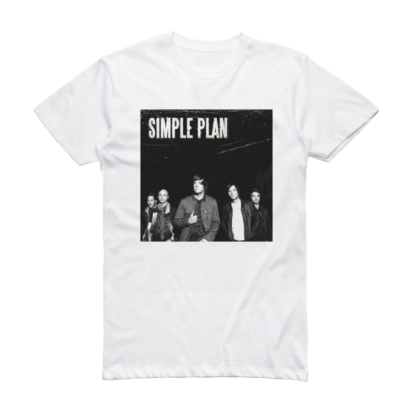 Simple Plan Simple Plan 3 Album Cover T-Shirt White