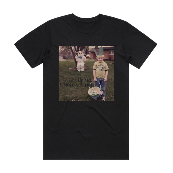 The Get Up Kids Simple Science Album Cover T-Shirt Black
