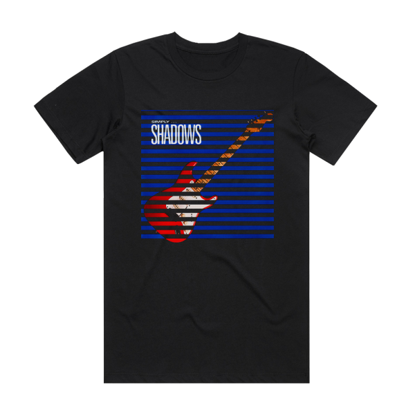 The Shadows Simply Shadows Album Cover T-Shirt Black