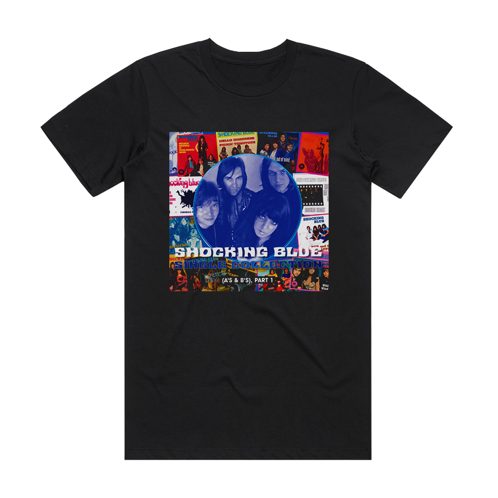 Shocking Blue Singles As And Bs 1 Album Cover T-Shirt Black