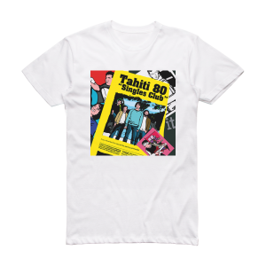 Tahiti 80 Singles Club Album Cover T-Shirt White