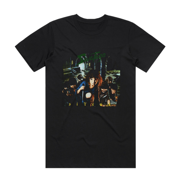 Savatage Sirens 2 Album Cover T-Shirt Black