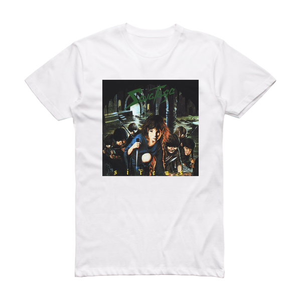 Savatage Sirens 2 Album Cover T-Shirt White
