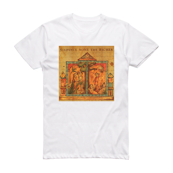 Sixpence None the Richer Sixpence None The Richer Album Cover T-Shirt White